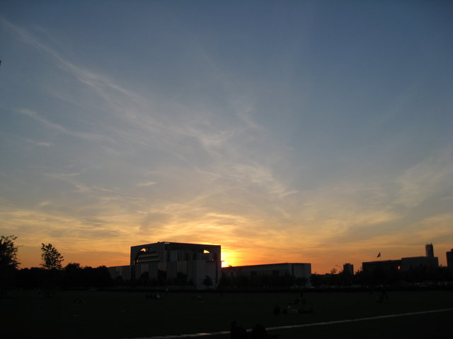 Sunset in Berlin