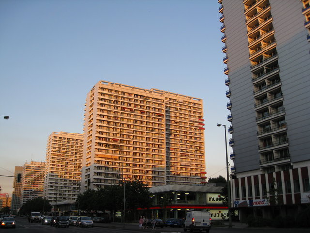 Residental buildings in Kindergarten