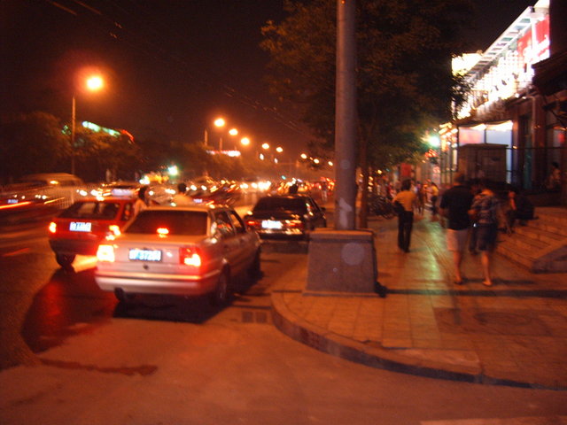 Day #1: Streets of Beijing at night