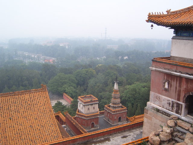 Day #4: Summer Palace: A view over Beijing to South