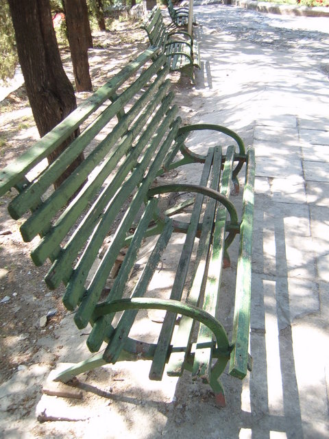 Day #6: Withered park chair