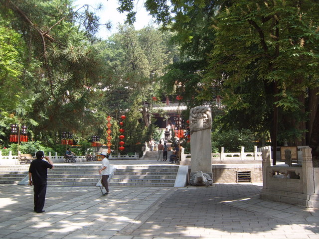 Day #6: Inner yard of the temple