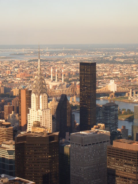 Day #7: Chrysler Building and one of Trump's buildings