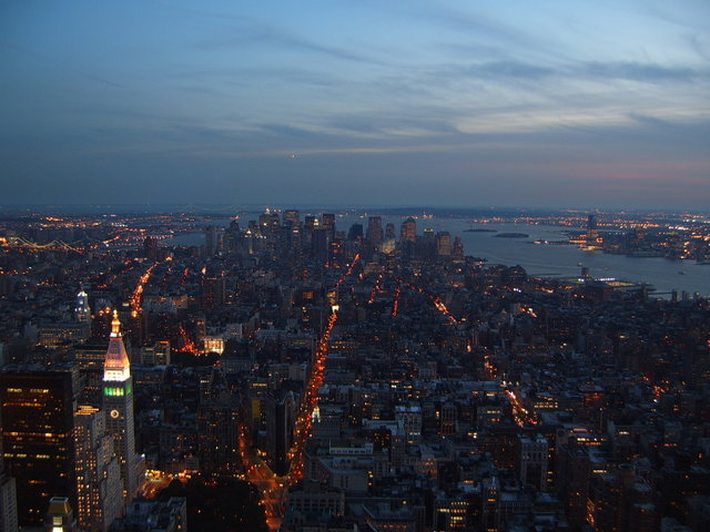 Day #7: South Manhattan in dusk