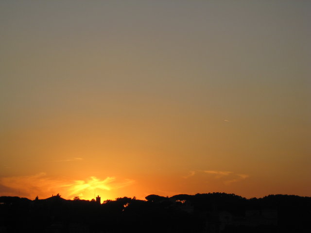 Day #5: Sunset over Rome