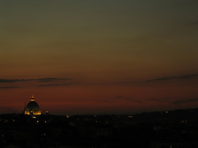 Day #5: Nightly panorama over Rome